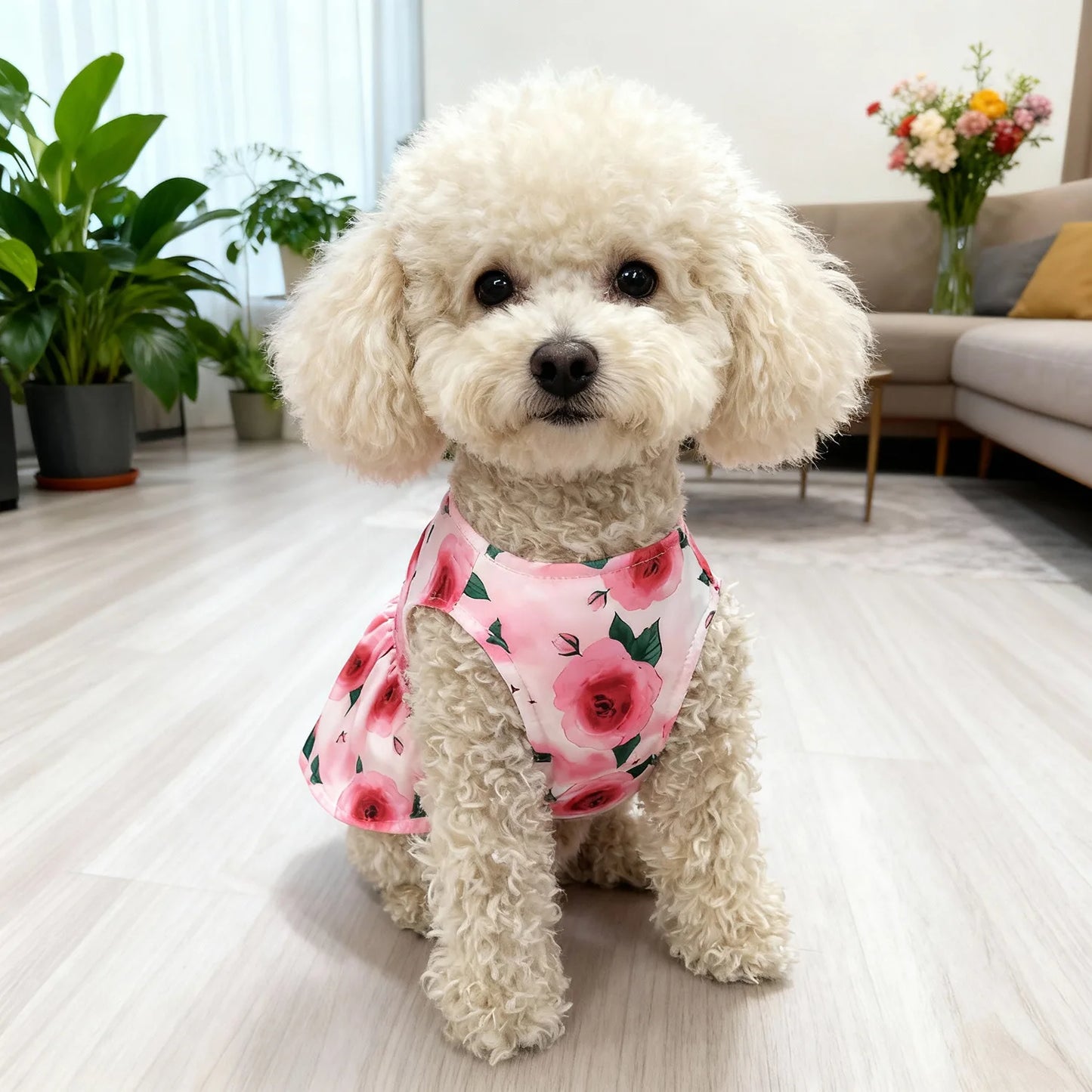 Dog spring summer Dress Outfit for Small Medium Large Breeds Pet Clothes
